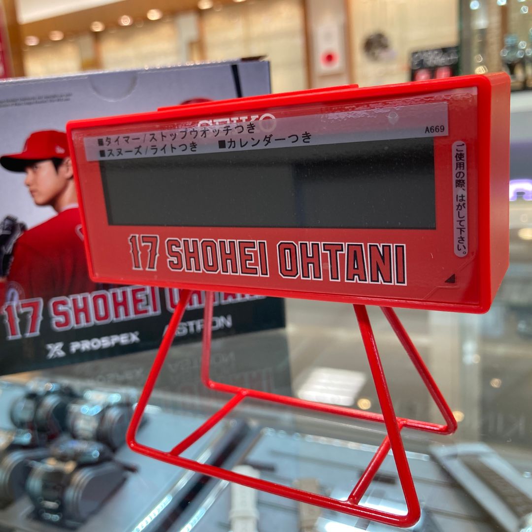 セイコースポーツタイマーデジタルクロックエンジェルス大谷翔平クロック